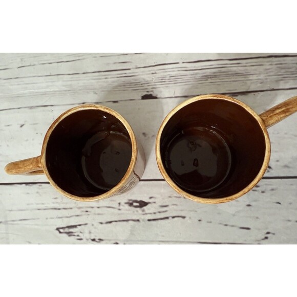 Pennsbury Pottery Mugs Set Of Two Amish Farm Hand Made - Picture 9 of 9